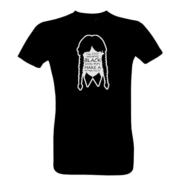 Fluorescent print Wednesday Addams BIO men's