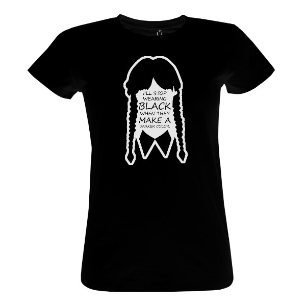 Fluorescent print Wednesday Addams BIO women's