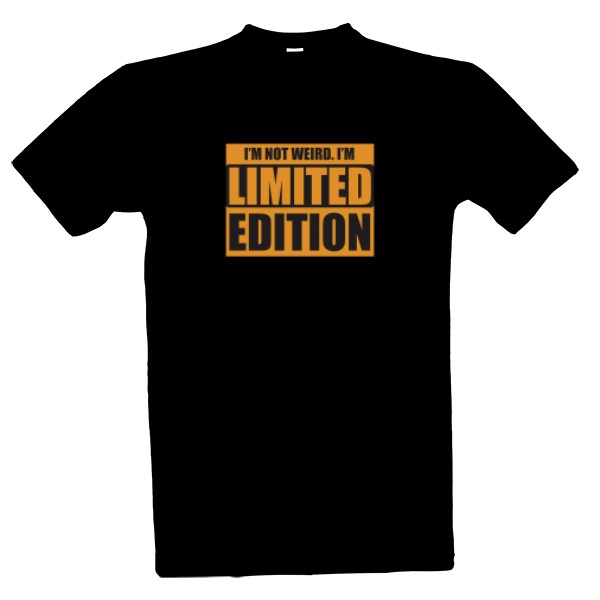 Tričko s potiskem I am Limited Edition tričko