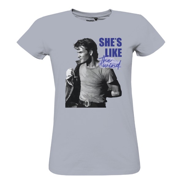 Patrick Swayze - She's like the wind T-shirt
